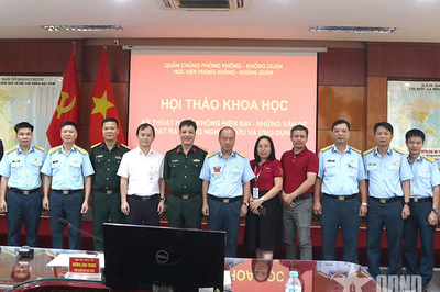 Học viện Phòng không - Không quân kết nối trí tuệ, làm chủ khoa học công nghệ hiện đại