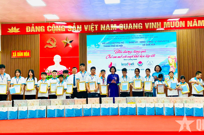 Lan tỏa yêu thương đến 100 trẻ mồ côi, trẻ em có hoàn cảnh đặc biệt khó khăn