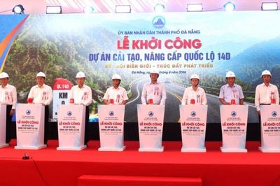 Khởi công Dự án Cải tạo, nâng cấp QL14D, mở động lực phát triển vùng biên Đà Nẵng