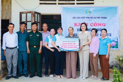 Xây 2 nhà tình nghĩa cho thân nhân liệt sĩ