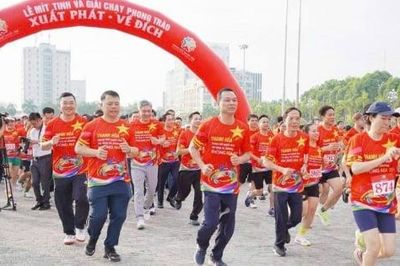 Hơn 3.000 người chạy bộ vì xã, phường không ma túy tại Thanh Hóa