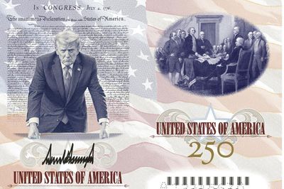 Tổng thống Mỹ Donald Trump công bố hình ảnh mẫu hộ chiếu phiên bản đặc biệt