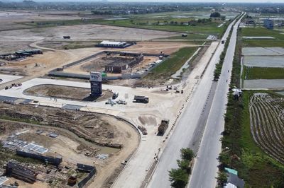 Khu công nghiệp công nghệ cao hơn 1.300 tỷ đồng dần thành hình ở Thanh Hóa
