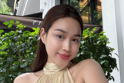 Nhan sắc của Hoa hậu Đỗ Thị Hà sau khi tăng cân