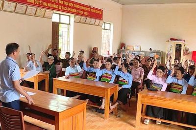 Người dân đồng thuận với chủ trương sáp nhập thôn, tổ dân phố