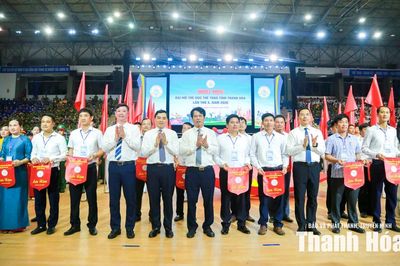 Khai mạc Đại hội Thể dục thể thao tỉnh Thanh Hóa lần thứ X