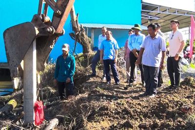 Xã An Minh khởi công xây dựng 3 cầu giao thông nông thôn do nguyên Thủ tướng Nguyễn Tấn Dũng vận động