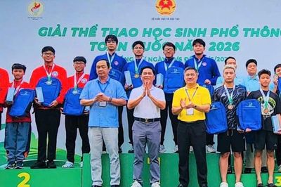 Đà Nẵng giành 53 huy chương môn bơi Giải thể thao học sinh phổ thông toàn quốc