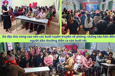 Từng bước đẩy lùi tình trạng tảo hôn