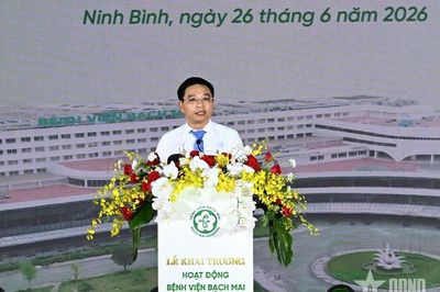 Bệnh viện Bạch Mai cơ sở Ninh Bình chính thức hoạt động: Đưa dịch vụ y tế chất lượng cao đến gần hơn với người dân