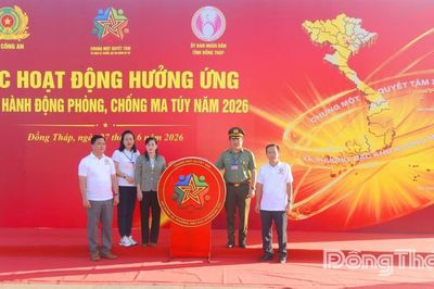 Đồng Tháp hưởng ứng Tháng hành động phòng, chống ma túy năm 2026