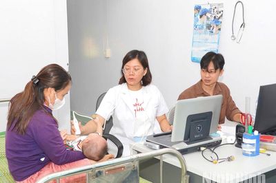600 trẻ em các xã Giao Hòa, Giao Thủy, Giao Bình được khám, sàng lọc bệnh lý tim mạch miễn phí