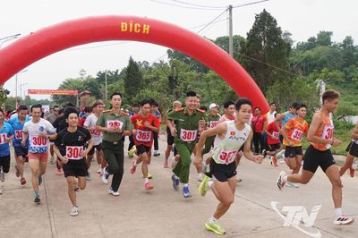 Phường Quyết Thắng hưởng ứng Giải chạy nhân Tháng hành động phòng, chống ma túy