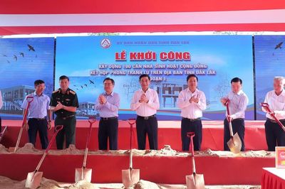 Đắk Lắk: Hơn 170 tỷ đồng xây dựng 100 nhà sinh hoạt cộng đồng kết hợp phòng tránh lũ