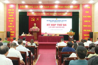 HĐND phường Long Biên thông qua Nghị quyết về sắp xếp các tổ dân phố