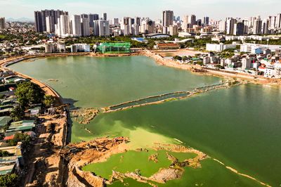 Hồ điều hòa nghìn tỷ phía Tây Hà Nội dần lộ diện