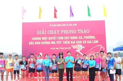 Gia Lâm lan tỏa thông điệp xây dựng địa bàn không ma túy