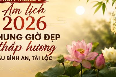 Khung giờ đẹp thắp hương Rằm tháng 5 âm lịch 2026 và 3 lưu ý khi bao sái ban thờ để đón nhiều may mắn