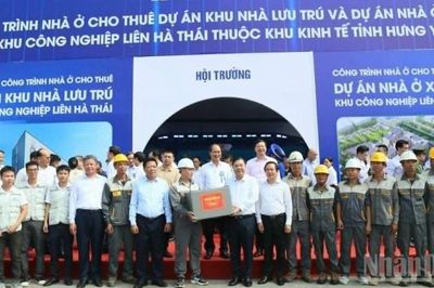 Hưng Yên khởi công hai dự án nhà ở đáp ứng nhu cầu của khoảng 5.000 người