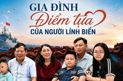 Gia đình – điểm tựa của người lính biển