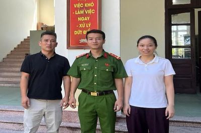 Mang 142 triệu đồng chuyển nhầm đến công an trả lại