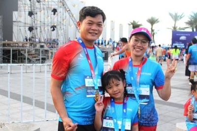 Giải chạy Báo Xây dựng tại Vũng Tàu: Nơi các gia đình lưu giữ kỷ niệm