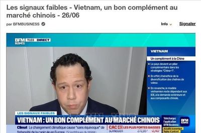 Chuyên gia Pháp đánh giá cao triển vọng phát triển của Việt Nam