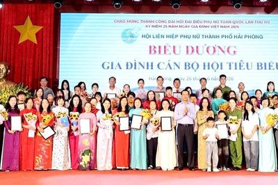 Hải Phòng triển khai Cuộc vận động 'Xây dựng gia đình gia đình 5 không, 3 sạch, 3 an'