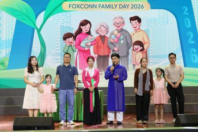 Bắc Ninh: 400 gia đình tham dự Ngày hội gia đình Foxconn 2026