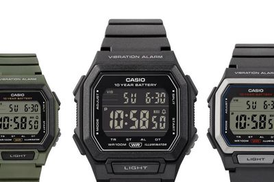 Casio W738H cập bến thị trường Mỹ: Pin 10 năm và tính năng báo thức rung độc đáo
