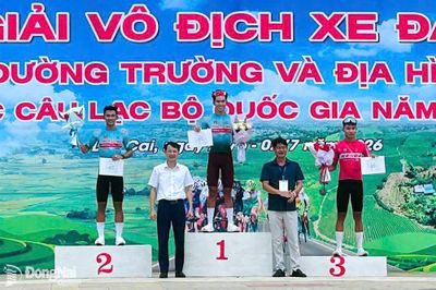 Đội tuyển xe đạp Đồng Nai khởi đầu ấn tượng tại Giải vô địch các câu lạc bộ quốc gia năm 2026