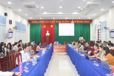 Trường Chính trị tỉnh: Tập huấn sử dụng nền tảng Học liệu số và nền tảng Liêm chính học thuật