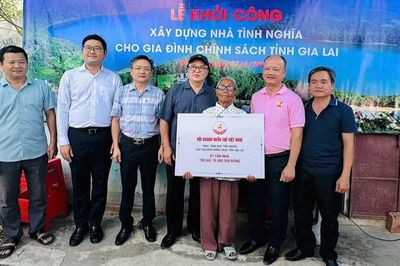 Khởi công xây dựng nhà tình nghĩa cho gia đình chính sách tại Gia Lai