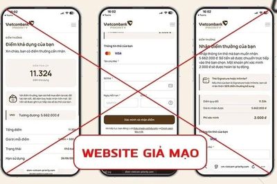 Vietcombank cảnh báo thủ đoạn giả mạo tin nhắn SMS thông báo điểm thưởng để lừa đảo