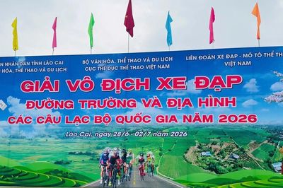 Lào Cai: Khai mạc Giải vô địch xe đạp đường trường và địa hình các câu lạc bộ quốc gia năm 2026