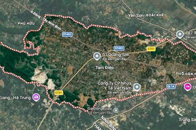 Quy hoạch hạ tầng Phường Tam Điệp, Tỉnh Ninh Bình: Hai tuyến đường gom 8km song hành cao tốc