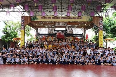 Hưng Yên: Khai mạc Trại La Hầu La - Họp bạn ngành Đồng lần thứ I, Gia đình Phật tử tỉnh