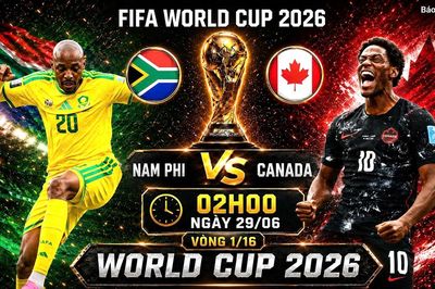 Nhận định, dự đoán tỷ số Nam Phi vs Canada (2h ngày 29/6), vòng 1/16 World Cup 2026