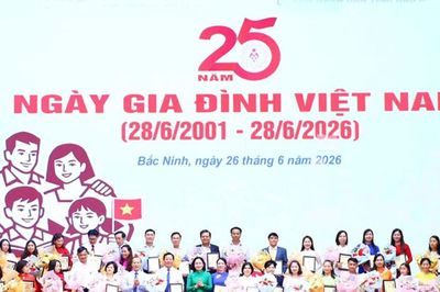 Kỷ niệm ngày Gia đình Việt Nam 28/6 Gia đình hạnh phúc - nền tảng của một quốc gia thịnh vượng
