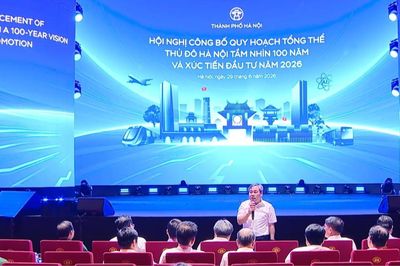 Sẵn sàng cho Hội nghị Công bố Quy hoạch Thủ đô và xúc tiến đầu tư năm 2026