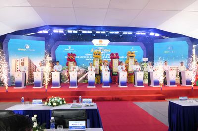 Khởi công dự án nhà ở xã hội Khu công nghiệp Liên Hà Thái