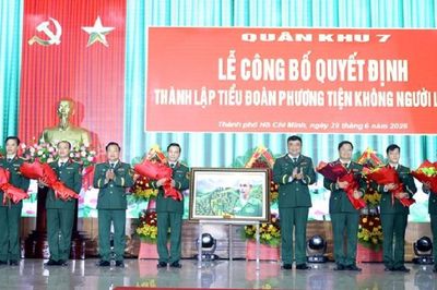 Thành lập chuyên ngành chiến đấu mới tại Quân khu 7
