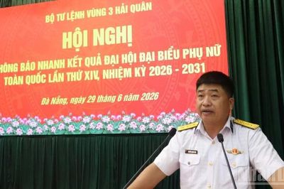 Vùng 3 Hải quân quán triệt kết quả Đại hội đại biểu Phụ nữ toàn quốc lần thứ XIV