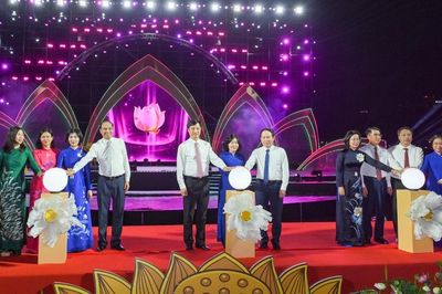 [Ảnh] Hành trình Lễ hội Sen Hà Nội 2026 rực rỡ sắc màu văn hóa giữa lòng Thủ đô