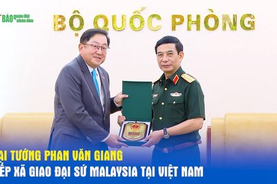 Đại tướng Phan Văn Giang tiếp xã giao Đại sứ Malaysia tại Việt Nam