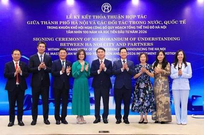 Hà Nội ký kết hợp tác với 5 ngân hàng