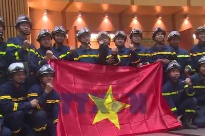 124 cán bộ chiến sỹ lực lượng vũ trang lên đường sang hỗ trợ Venezuela