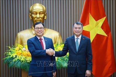 Thủ tướng tiếp Đại sứ Hàn Quốc Choi Young Sam đến chào từ biệt