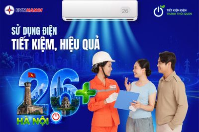 EVNHANOI khuyến cáo tiết kiệm năng lượng để kiểm soát hóa đơn tiền điện
