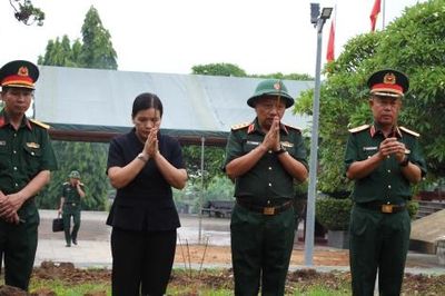 Quảng Ngãi: Tìm thấy một hài cốt liệt sĩ tại Nghĩa trang Đăk Cấm